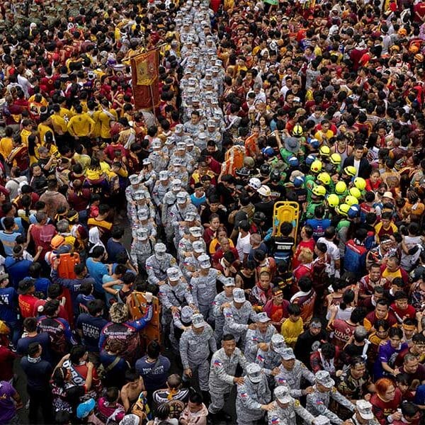 Black Nazarene draws massive crowds to traditional Philippine procession