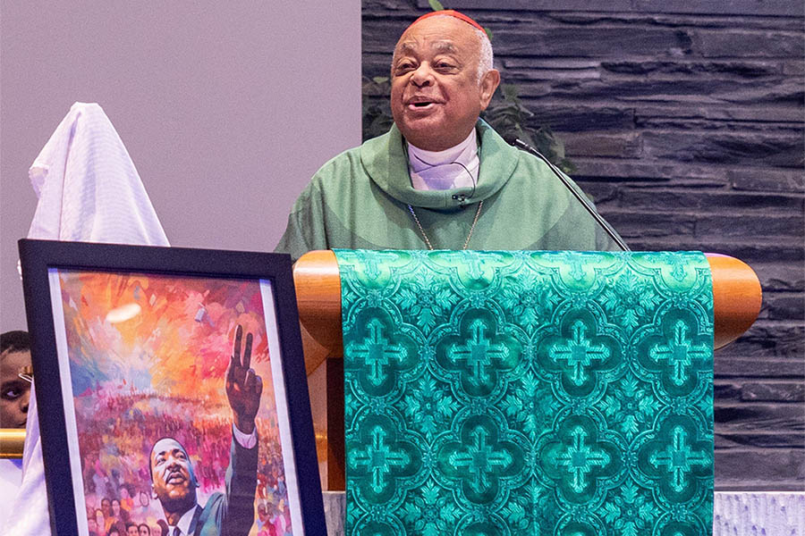 Rev. King’s legacy involves ‘uniting our nation as one community of hope,’ cardinal says