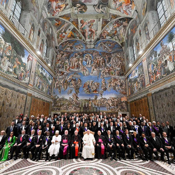 Pope to diplomats: Sweep away ‘clouds of war,’ let ‘winds of peace’ blow