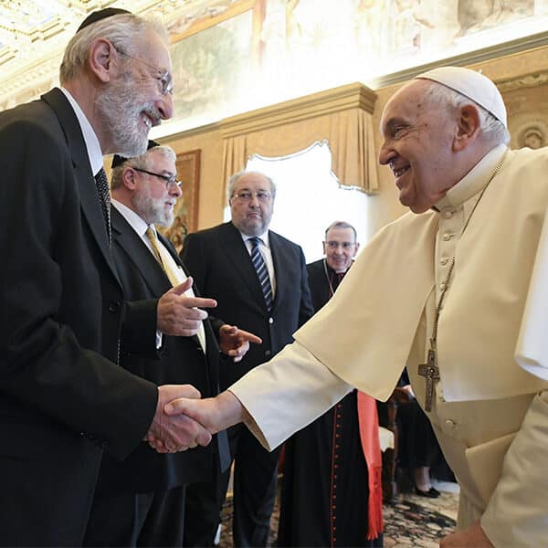 Rome rabbi accuses pope of ‘selective indignation’ about Gaza