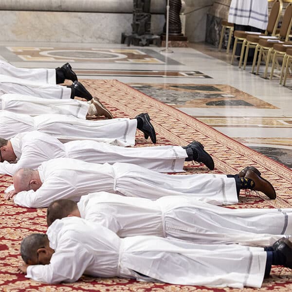 Deacons are called to selflessness, men ordained at Jubilee Mass are told