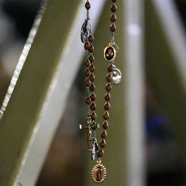 Pope’s condition shows ‘further slight improvement’