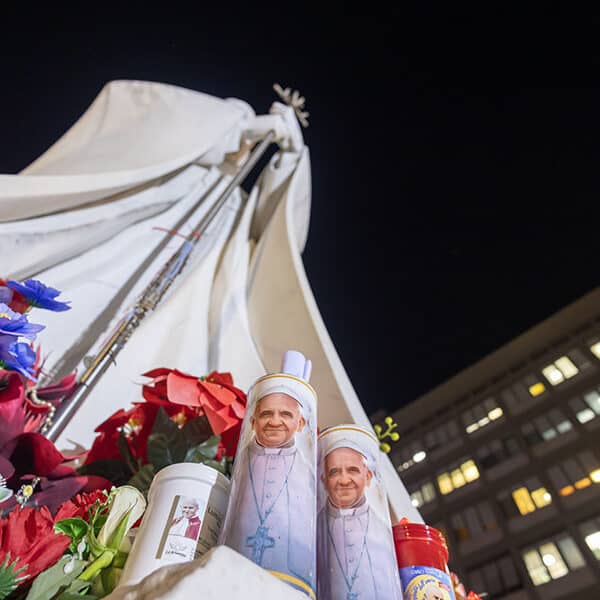 Pope’s chronic lung condition plus infection are serious, doctor says