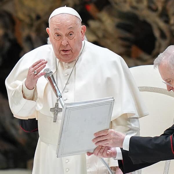 Pope: Like Mary, respond to God’s love with action