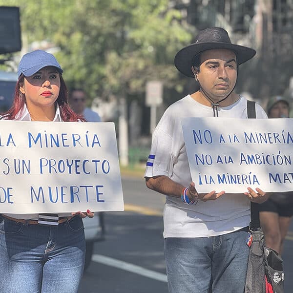 Religious sisters in El Salvador join church’s ‘Yes to life, no to mining’ campaign