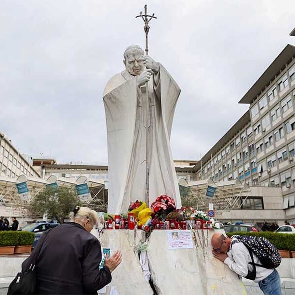 After a monthlong hospitalization, pope’s condition considered stable