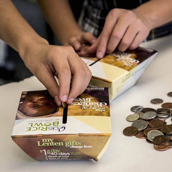 Pope Francis congratulates CRS on Rice Bowl’s 50th anniversary