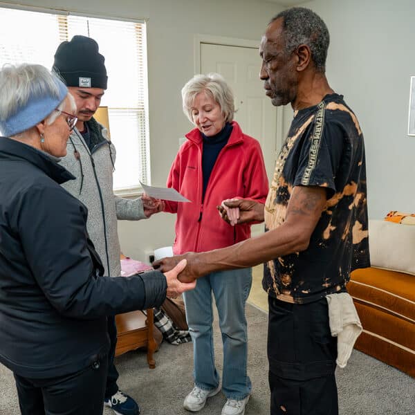 The Resource Exchange furnishes a need at St. Vincent de Paul Parish