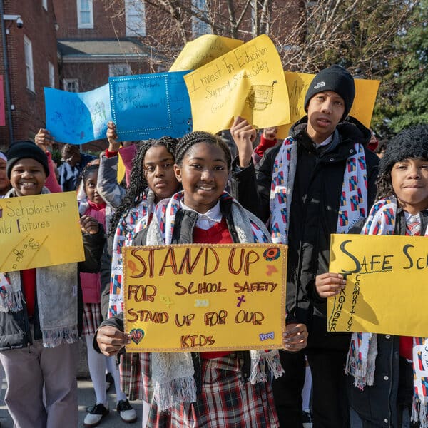 Youths rally for continued state support for nonpublic school students