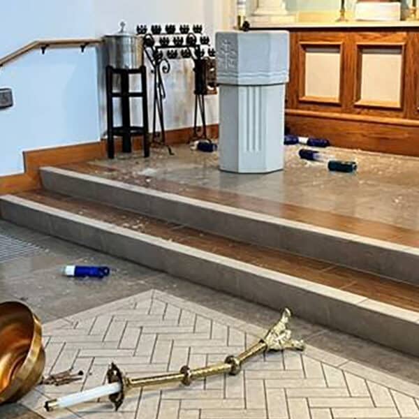 Wichita Catholic church vandalized in what bishops’ call ‘hate crime’