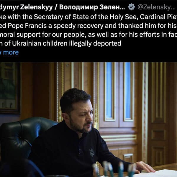 As ceasefire talk continues, Zelenskyy says he spoke with Cardinal Parolin