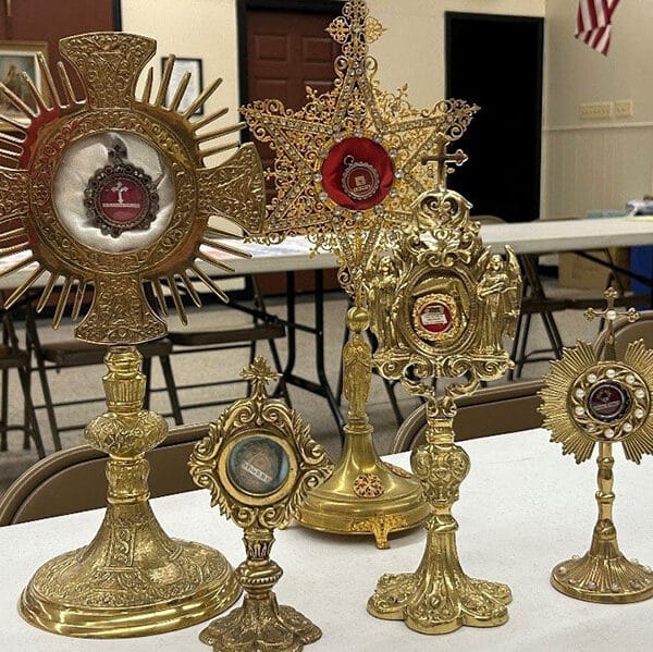 Display of over 500 relics at N.J. oratory a chance to ‘feel inspired’ by saints, says priest
