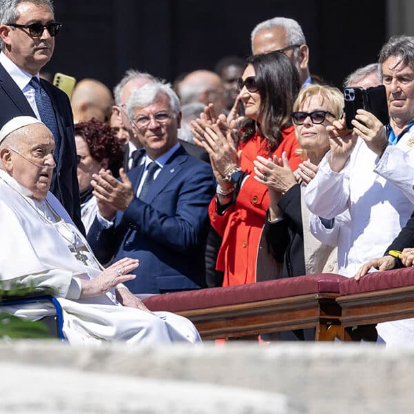 Ailing Pope Francis surprises pilgrims during Jubilee of the sick