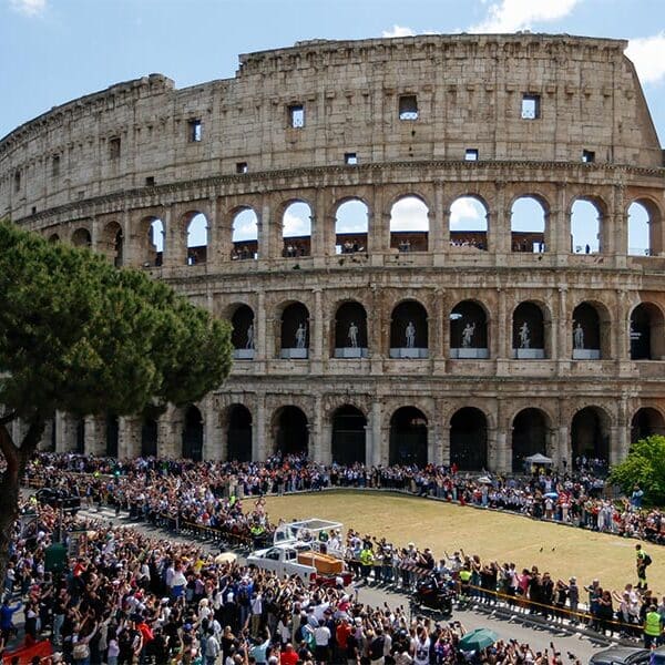 Thousands line streets of Rome to bid final farewell to Pope Francis