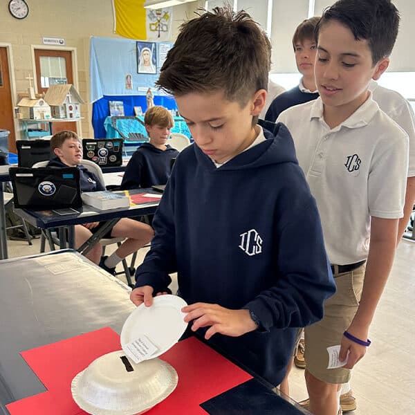 Catholic school students ‘elect’ pope in their own ‘conclave’