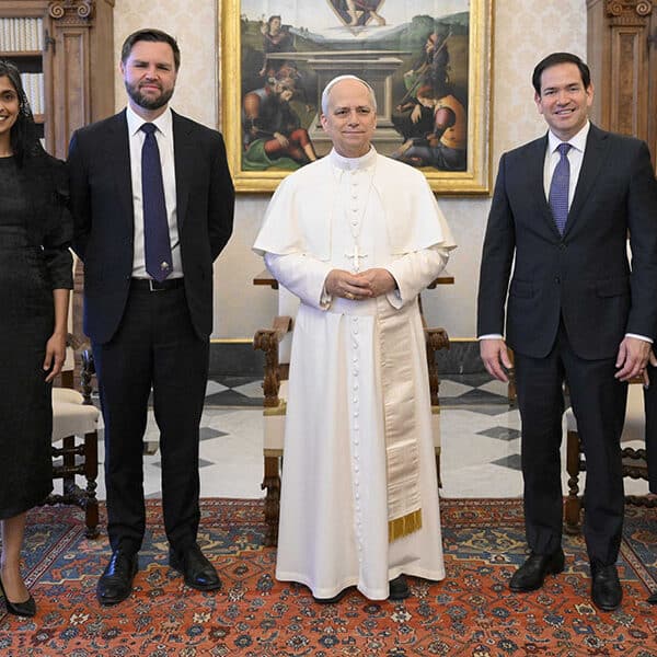 Pope Leo meets with U.S. Vice President Vance, Secretary of State Rubio