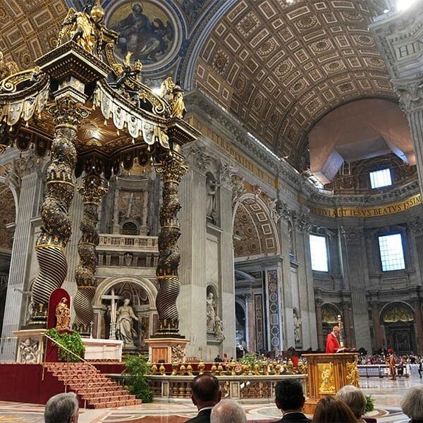 Deacon Thomas O’Donnell of Catonsville experiences power of papal transition in Rome