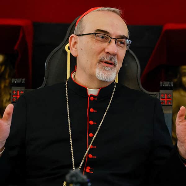 Jerusalem patriarch, back in Holy Land, reflects on conclave, ‘inconceivable’ Gaza situation