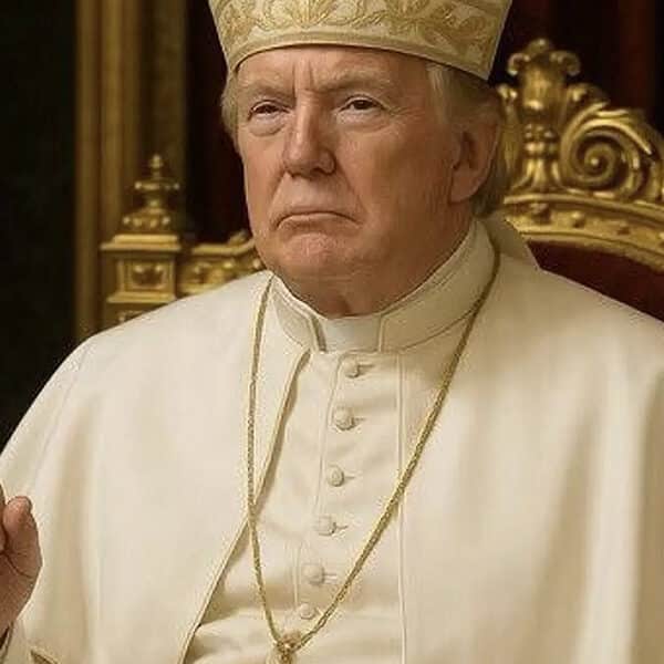 Trump dismisses criticism of AI image showing him as pope