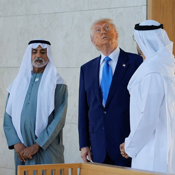 As Trump returns from Middle East with massive arm deals, patriarch says ‘no’ to weapons