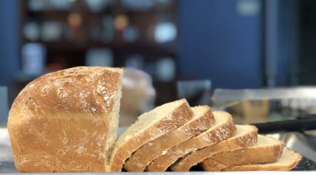 A loaf of sliced bread