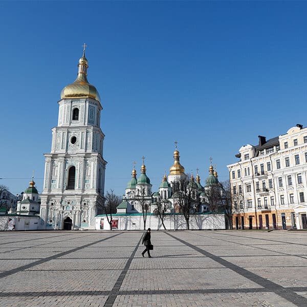 Kyiv’s historic cathedral damaged in Russian air strikes