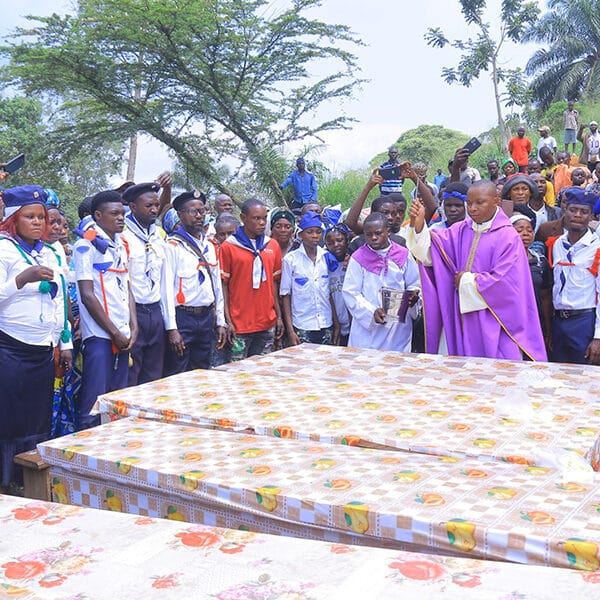 Massacre ‘of faithful in the house of God’ in Congolese Catholic church leaves 43 dead