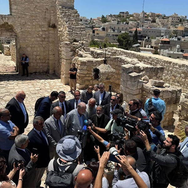 Huckabee demands Israel punish settlers for ‘act of terror’ on West Bank church