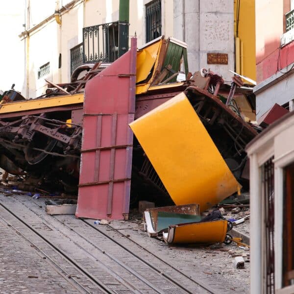 Pope saddened by loss of life in streetcar derailment in Portugal that killed 17