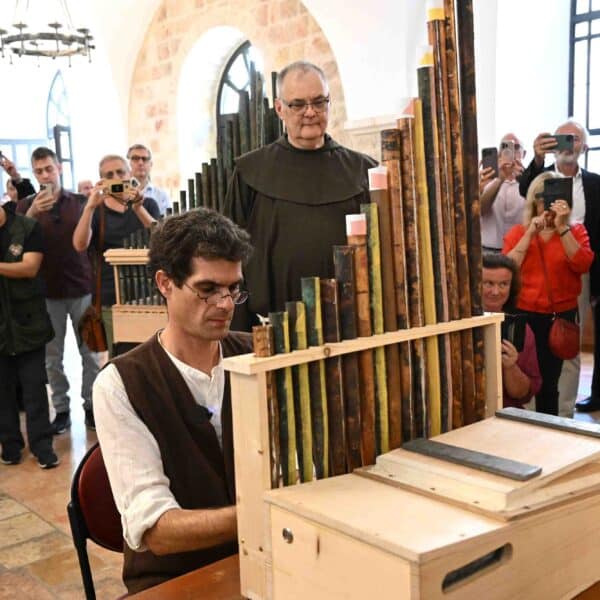 Oldest organ in Christendom sounded for first time in 800 years, leaving organist speechless