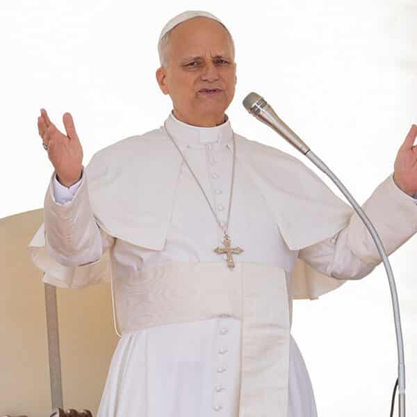 Salvation comes from being strong enough to ask God for help, pope says