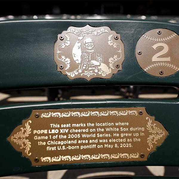 Chicago stadium seat gains fame: It’s where future pope saw first game of 2005 World Series