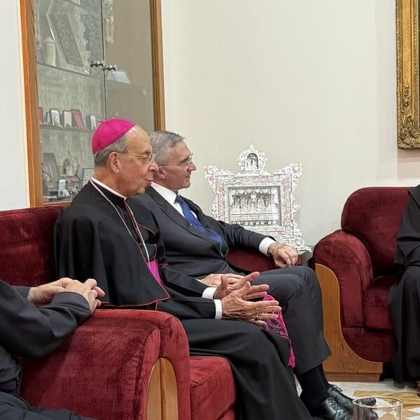 Archbishop Lori and others visit Holy Land to provide support, hope