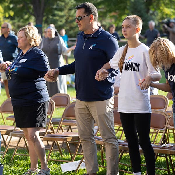 Hope, healing highlight prayer service and Mass a month since Annunciation shooting