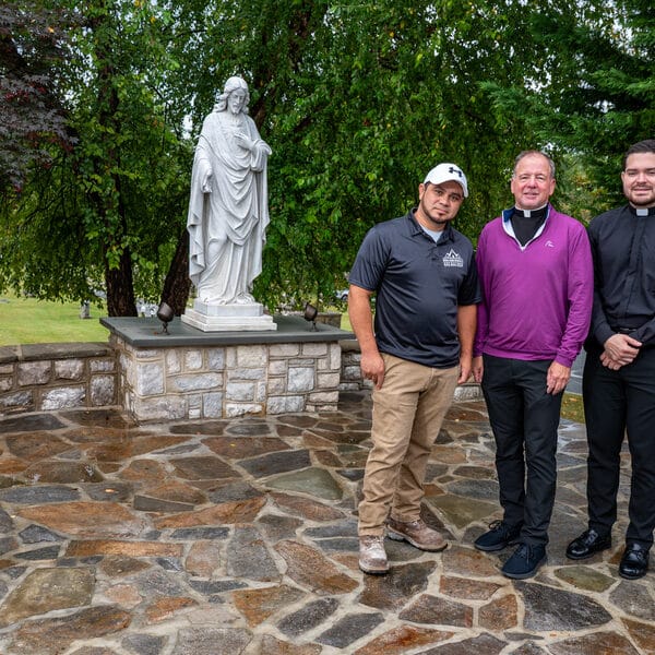 Parishioners unite to revive Sacred Heart garden in Cockeysville