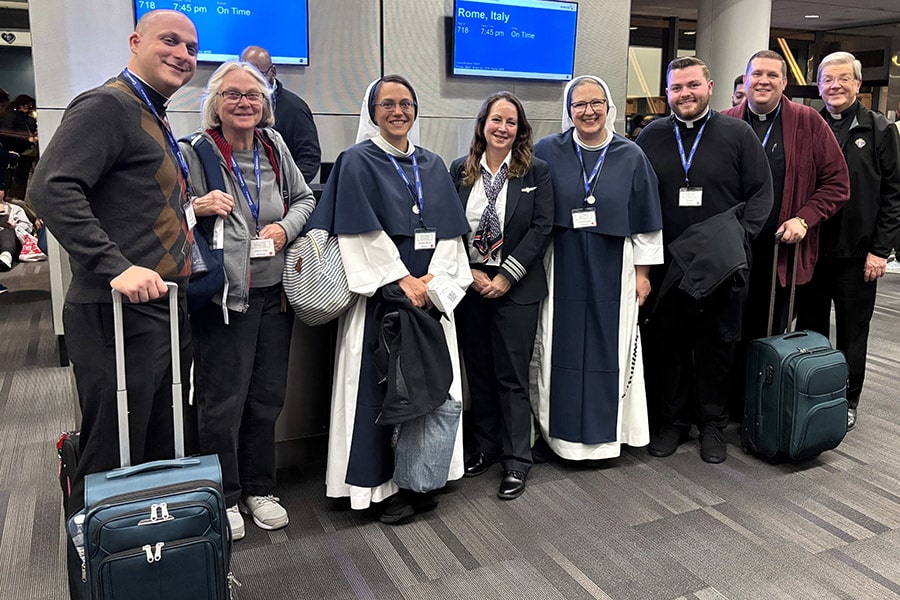 Globe-trotting Maryland pilot says flying over 100 fellow Catholics to Rome a career highlight