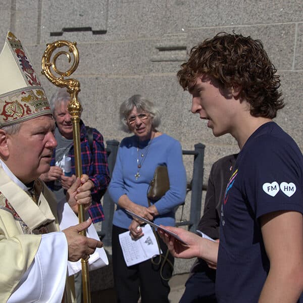 In first visit with Pope Leo, Archbishop Hebda delivers Annunciation letters to pontiff