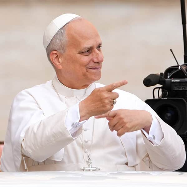 Jesus provides sustenance, not ready-made answers, pope says