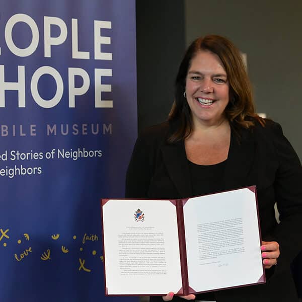 Pope Leo praises Catholic Charities USA for its work, especially in assisting the displaced