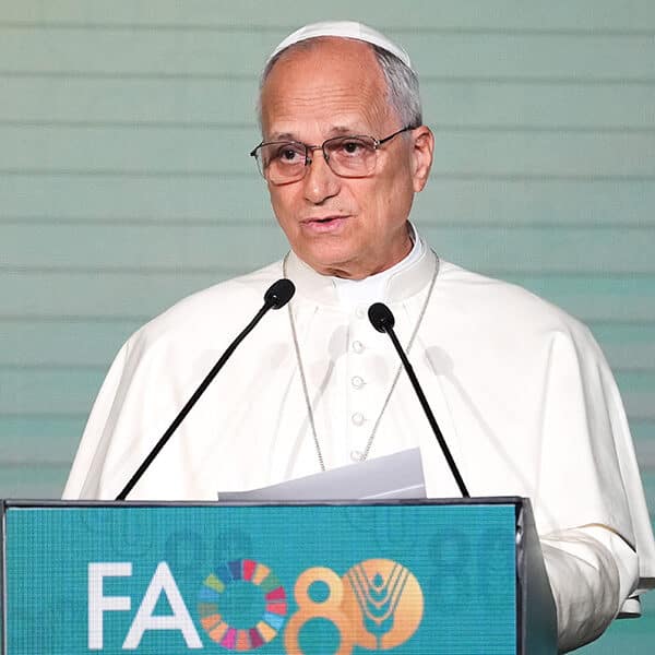 World hunger is ‘collective failure,’ pope says on World Food Day