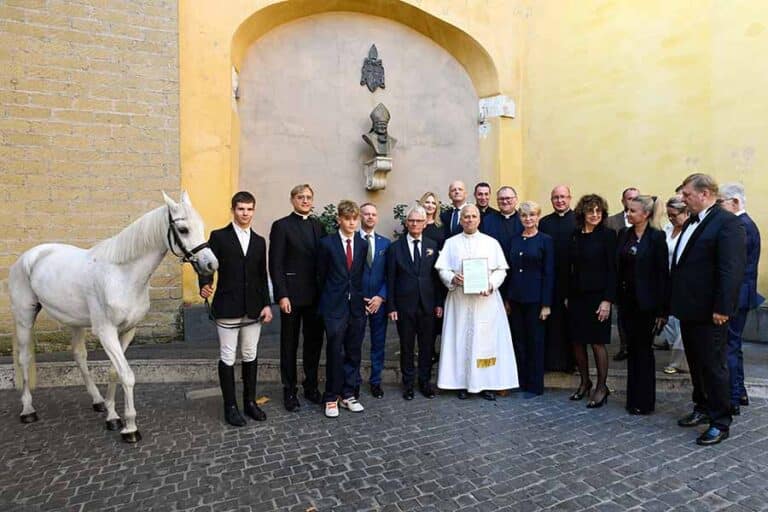 From Poland With Love Pope Leo Reins In A Royal Arabian Gift from-poland-with-love-pope-leo-reins-in-a-royal-arabian-gift