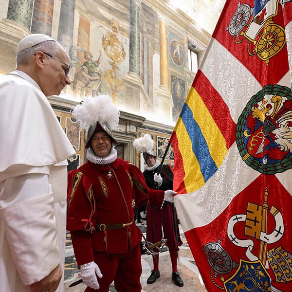 Pope tells Swiss Guards they need each other to be all they can be