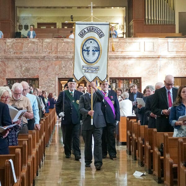 Seton Shrine hosts pilgrimage, Mass for Sea Services