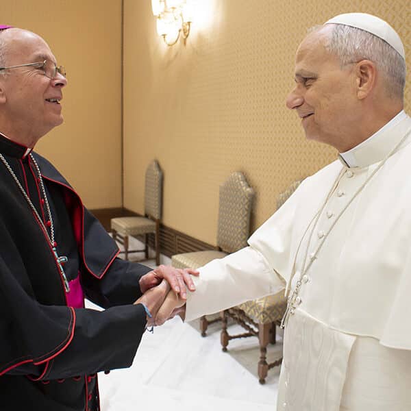 Pope Leo tells migration advocates church must not be ‘silent’ on the issue