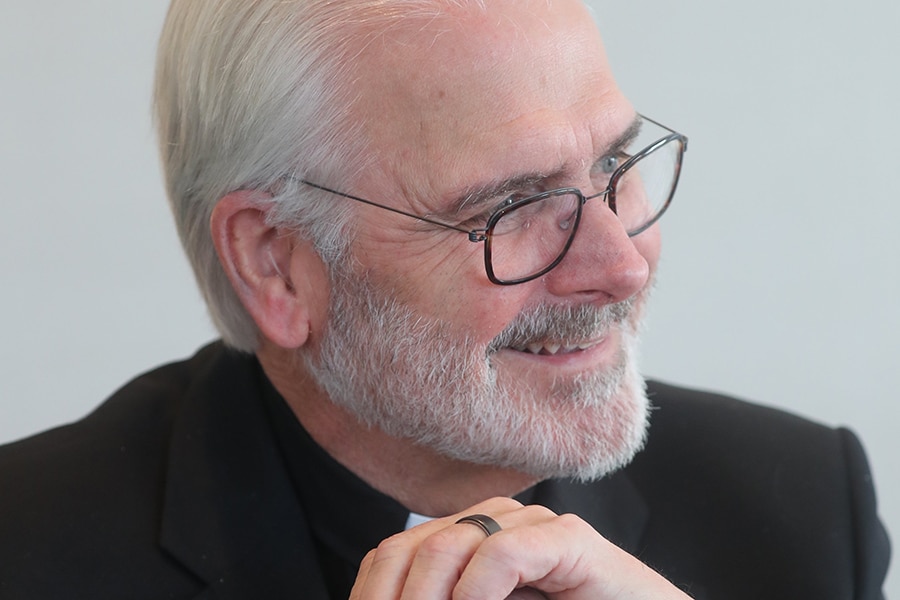 New USCCB president Coakley talks immigration, Vigano criticism, lifting up saints