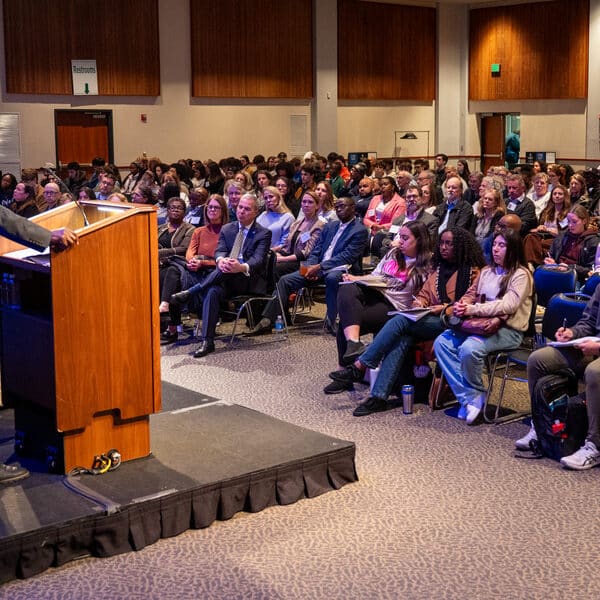 Nobel Laureate challenges young people at Loyola lecture to demand justice for Congo