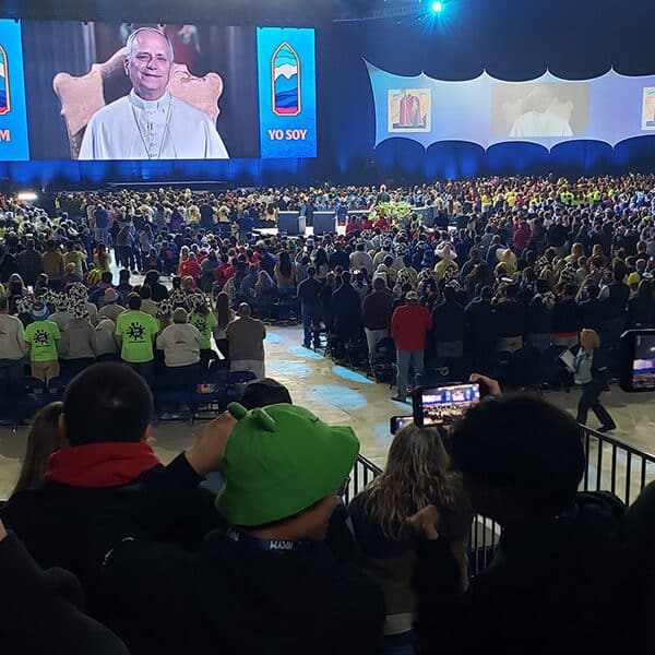 Pope tells U.S. high school students their voice, ideas, faith matter