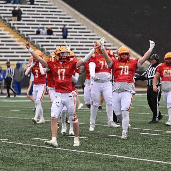 Calvert Hall holds off Loyola Blakefield to claim a 28-24 victory in the 105th Turkey Bowl