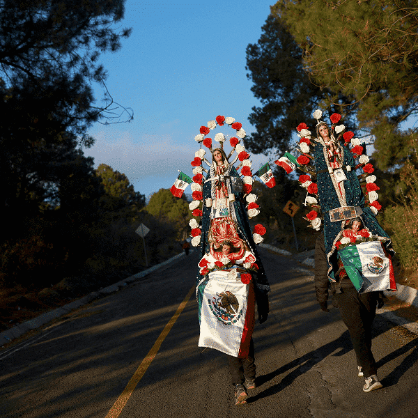 Guadalupe pilgrims flood Mexico City as U.S. parishes join hemisphere-wide celebration