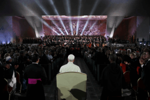 Vatican's annual Christmas concert with the poor